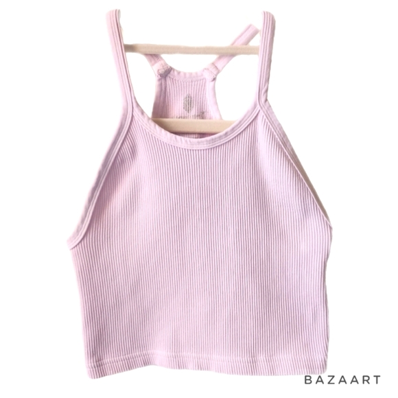 Happiness Runs Crop Tank - Picture 3 of 6